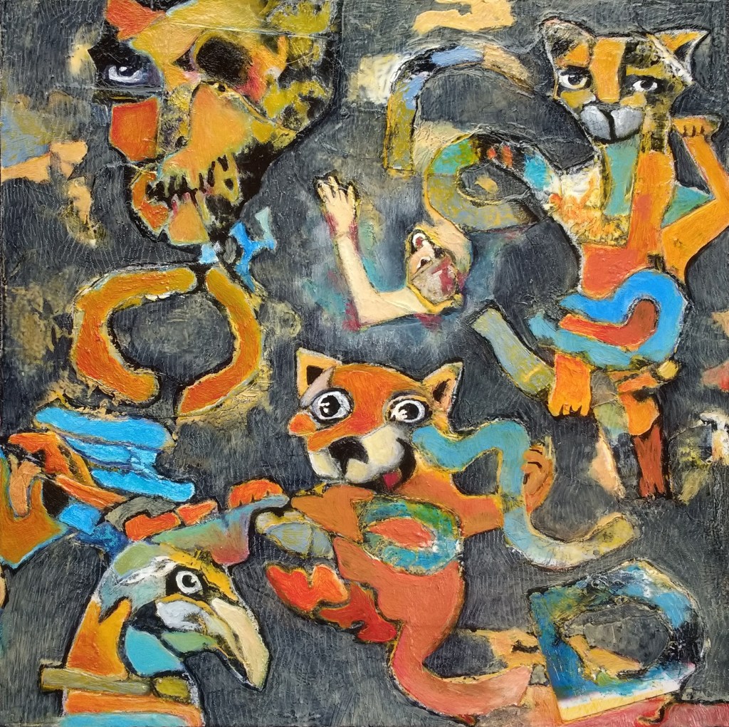 010519_drownin man does not struggle_12x12in_wood_cradle