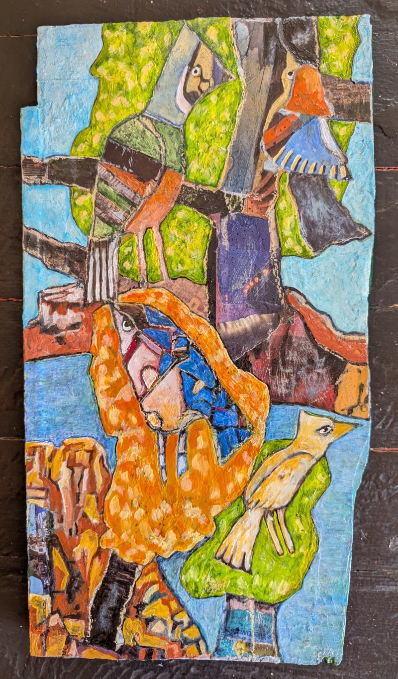 gathered at the river